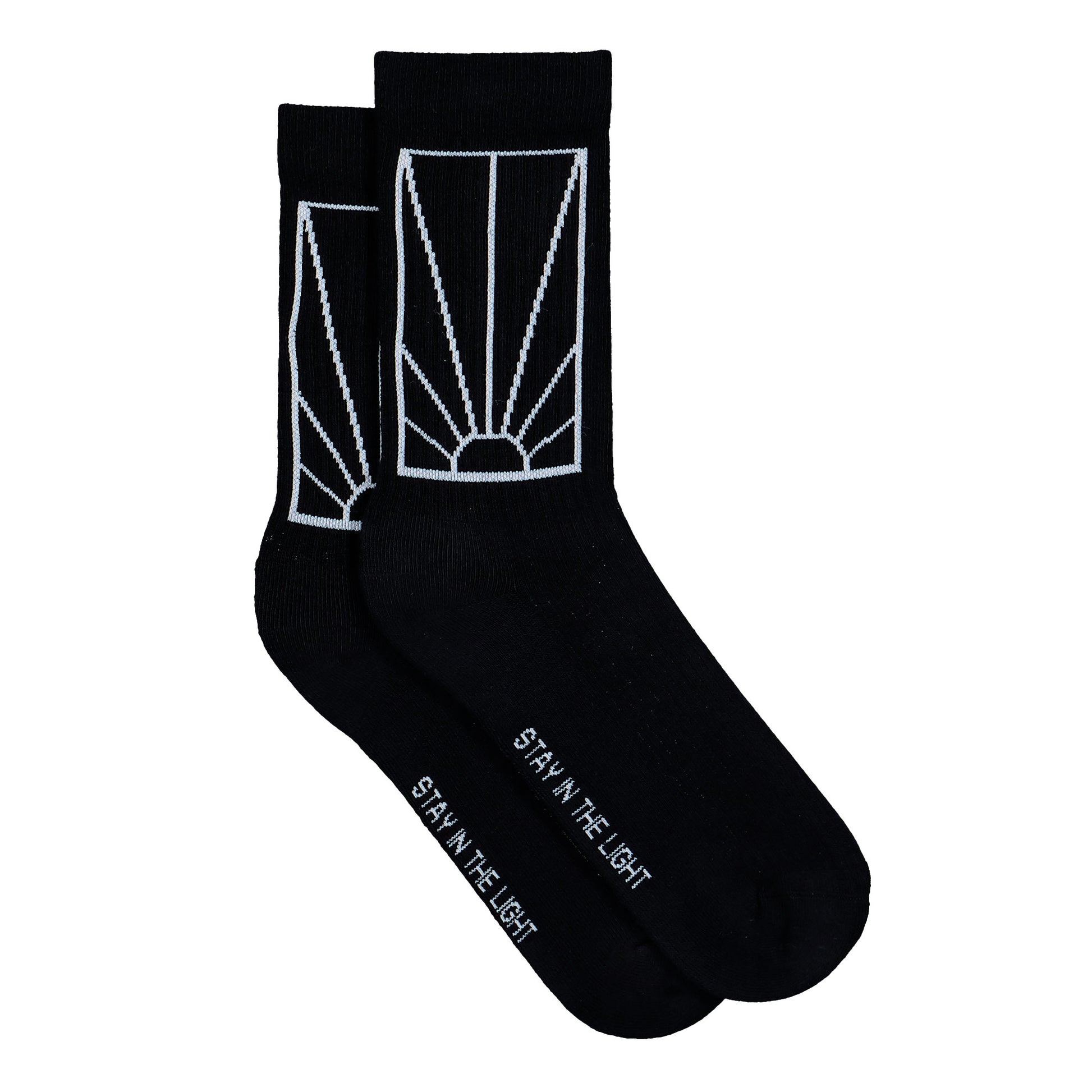Rassvet Logo Socks Black Socks PACC18K007-1 Detail View 2 | GATE
