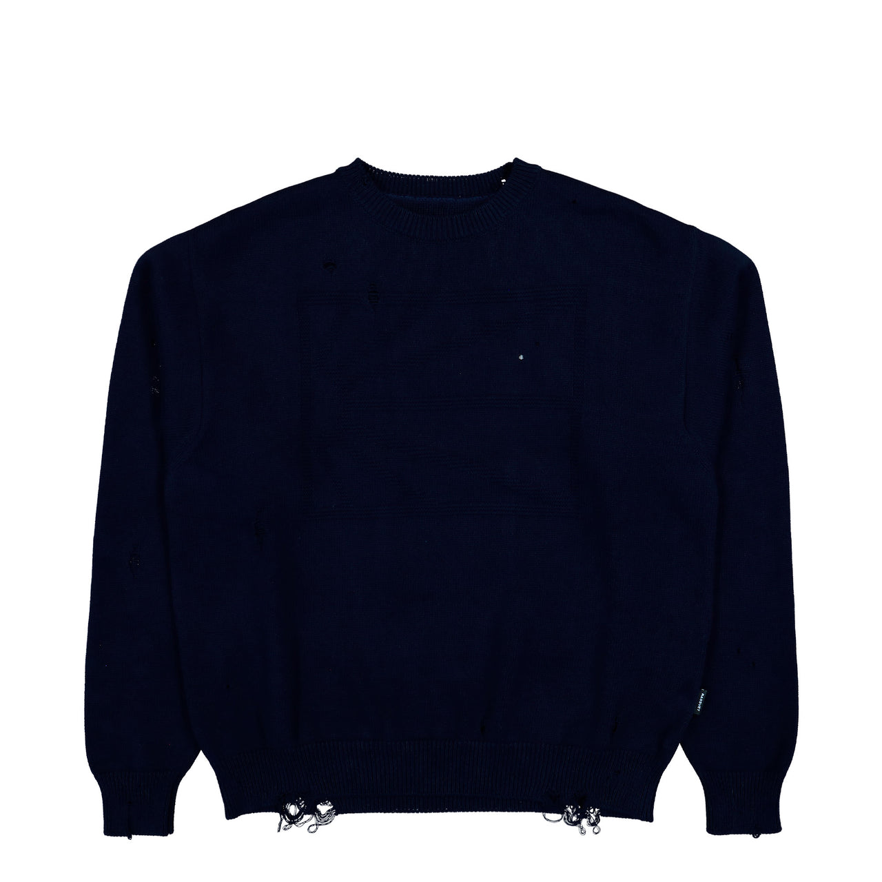 Rassvet Statement Sweater Dark Navy Sweatshirt PACC18N001-1 Detail View 1 | GATE
