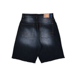 Rassvet Sun Dyed Baggy Denim Shorts Black Shorts PACC18P004-1 Detail View 2 | GATE
