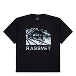 Rassvet Heritage Tee Shirt Black T-Shirt PACC18T001-1 Detail View 1 | GATE
