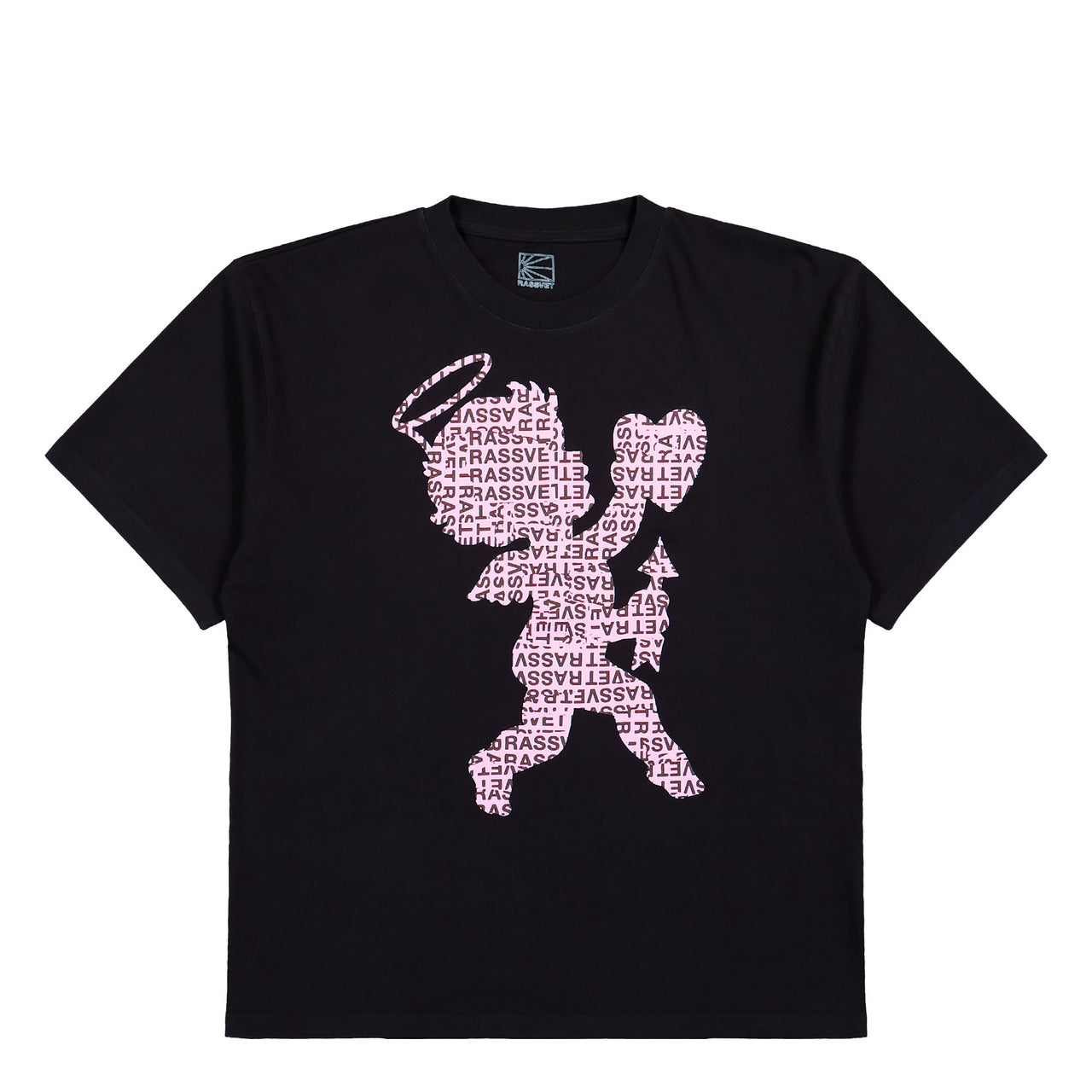 Rassvet Cupid Tee Shirt Black T-Shirt PACC18T006-1 Detail View 1 | GATE
