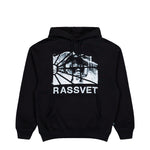 Rassvet Heritage Hoodie Black Hoodie PACC18T021-1 Detail View 1 | GATE
