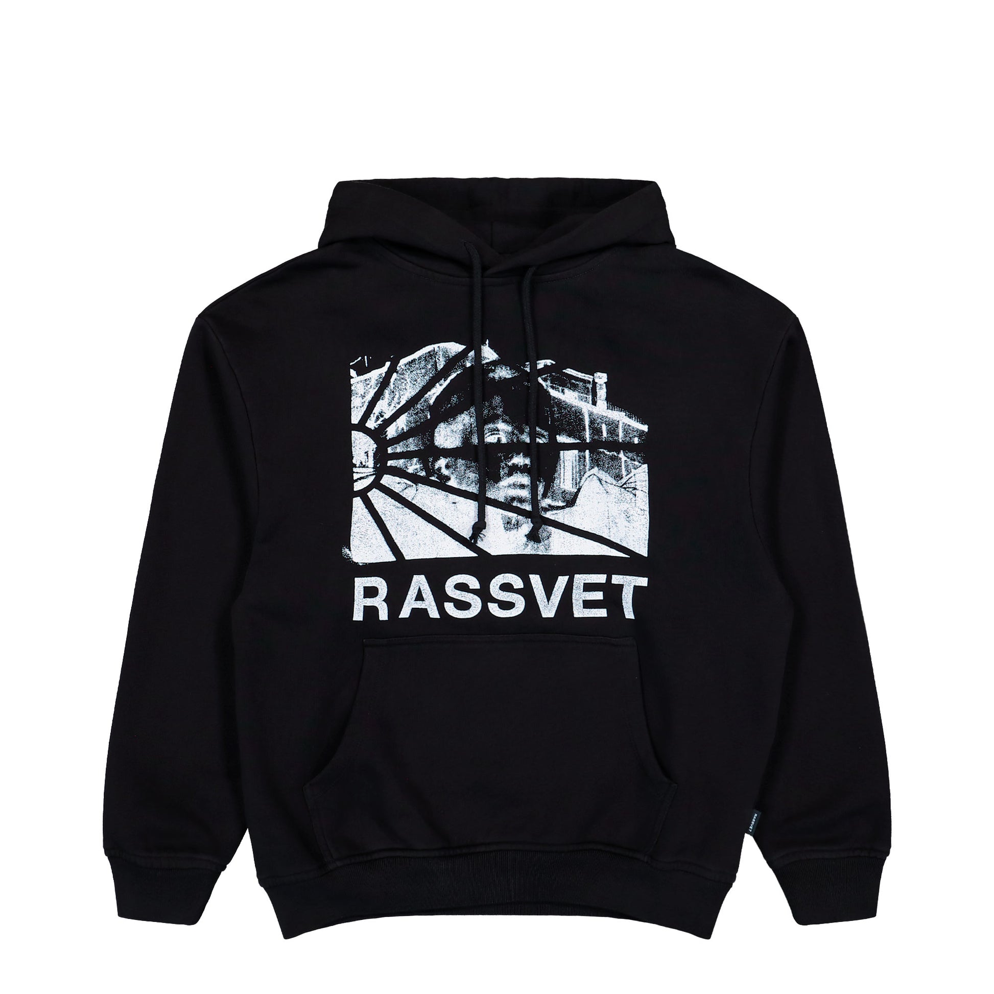Rassvet Heritage Hoodie Black Hoodie PACC18T021-1 Detail View 1 | GATE
