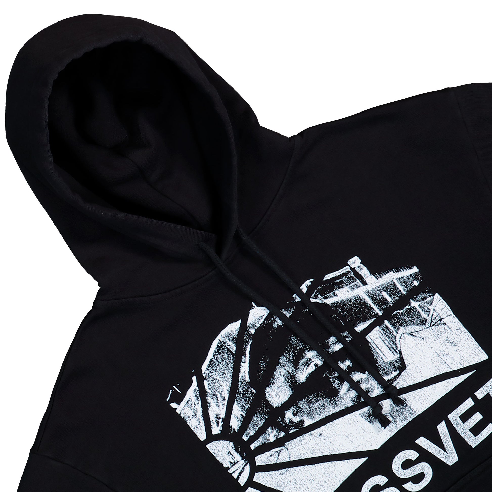 Rassvet Heritage Hoodie Black Hoodie PACC18T021-1 Detail View 3 | GATE
