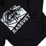 Rassvet Heritage Hoodie Black Hoodie PACC18T021-1 Detail View 4 | GATE
