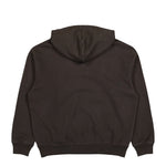 Rassvet Collage Zip Hoodie Brown  Hoodie PACC18T024-1 Detail View 2 | GATE
