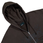 Rassvet Collage Zip Hoodie Brown  Hoodie PACC18T024-1 Detail View 3 | GATE
