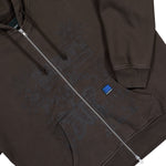 Rassvet Collage Zip Hoodie Brown  Hoodie PACC18T024-1 Detail View 4 | GATE
