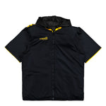 Prototypes Padded Football Gilet Black Jacket PT09OW07USMI Detail View 1 | GATE

