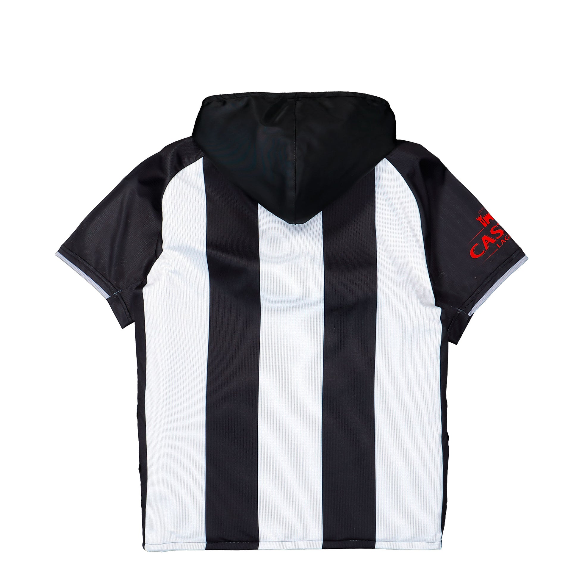 Prototypes Padded Football Gilet Black / White Jacket PT09OW07USMI Detail View 2 | GATE
