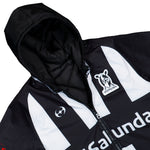 Prototypes Padded Football Gilet Black / White Jacket PT09OW07USMI Detail View 3 | GATE
