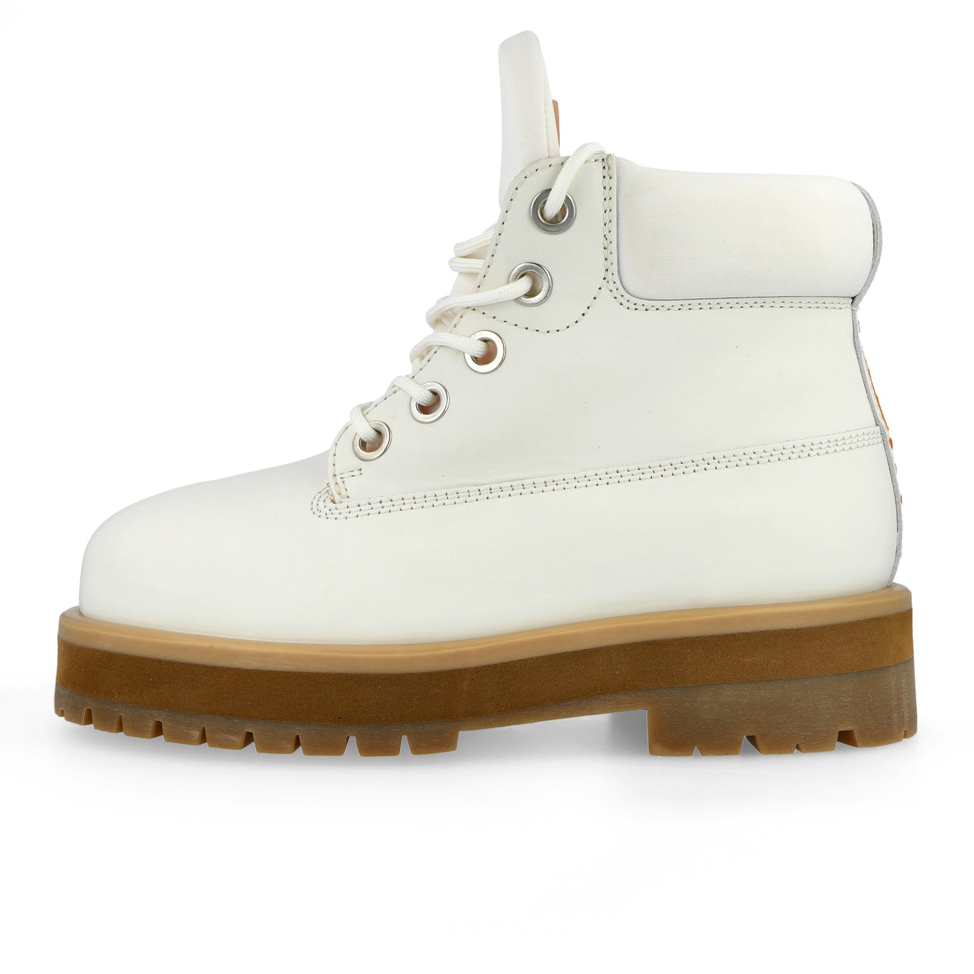 PDF Strada Off White Boots DFM45012S0007OFFWH Detail View 1 | GATE
