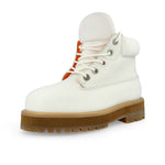 PDF Strada Off White Boots DFM45012S0007OFFWH Detail View 4 | GATE
