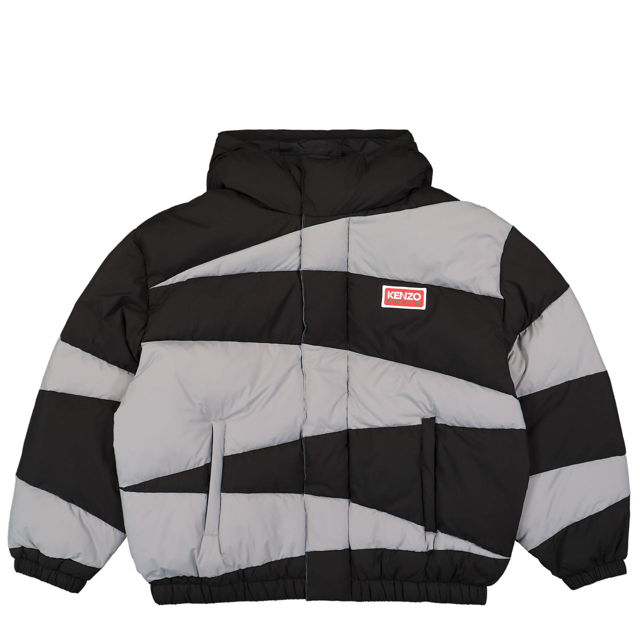 Dazzle Stripe Down Jacket