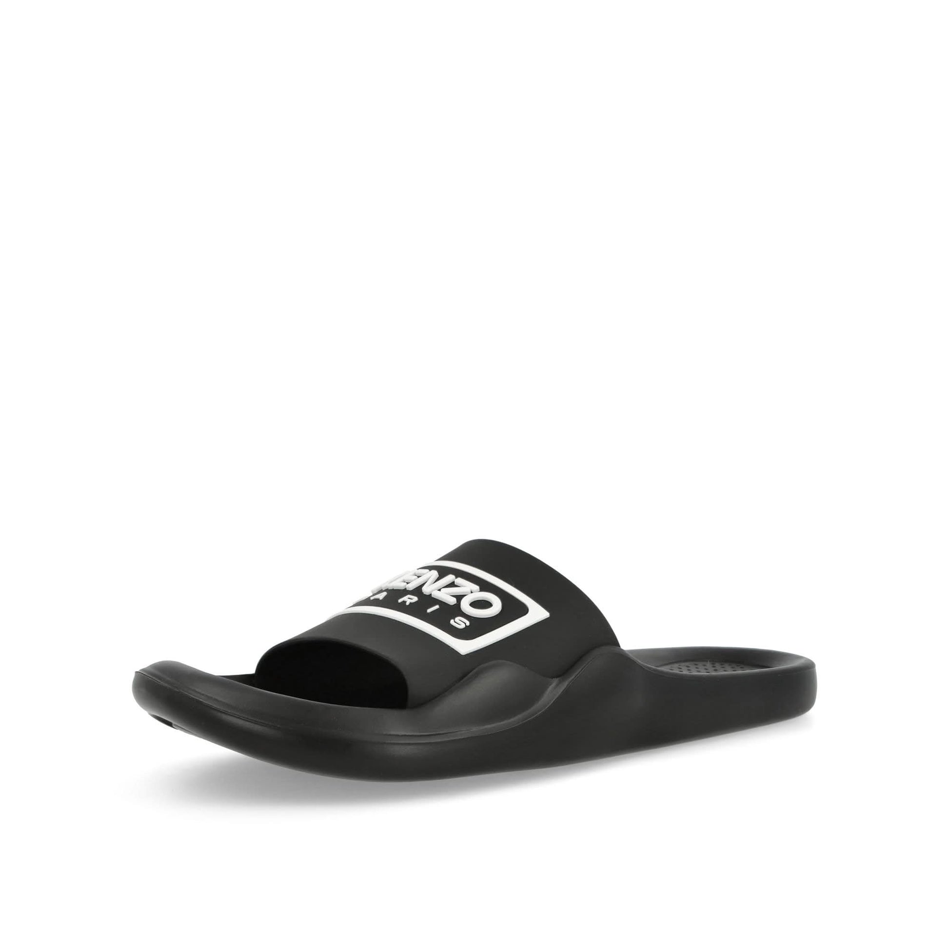 KENZO Pool Mules Black Slides Detail view 4 | Gate
