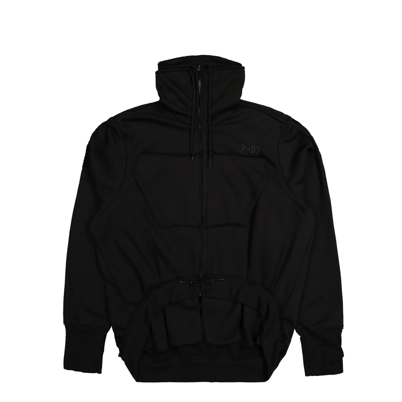 Toggle Zip-Up Hoodie