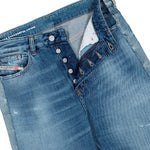 Prototypes New Jeans Pant Blue Denim PT08DE01USBL Detail View 4 | GATE
