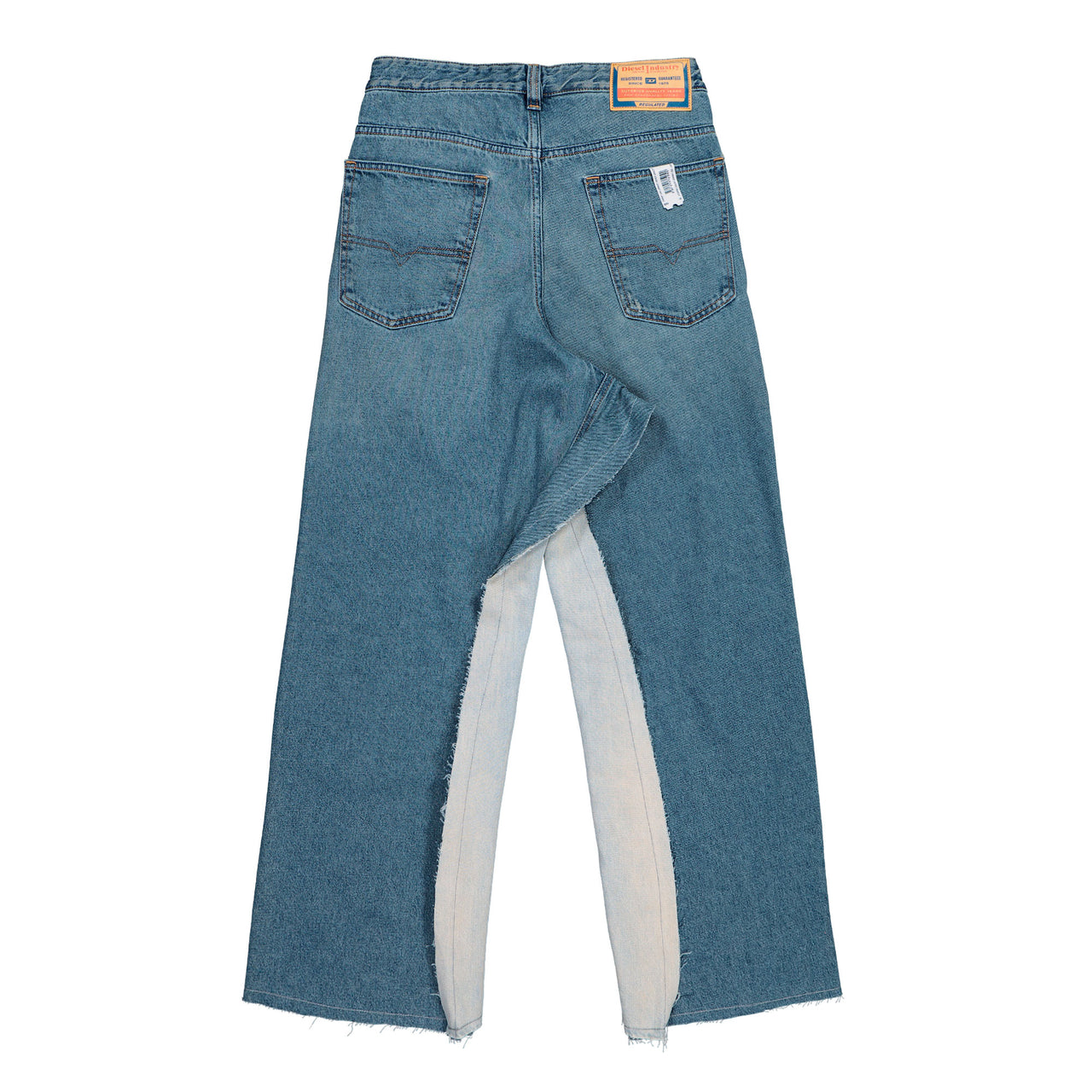 Prototypes Oversized Jeans Blue Denim PT08DE07USBL  Detail View 1 | GATE
