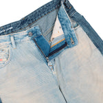 Prototypes Oversized Jeans Blue Denim PT08DE07USBL  Detail View 4 | GATE
