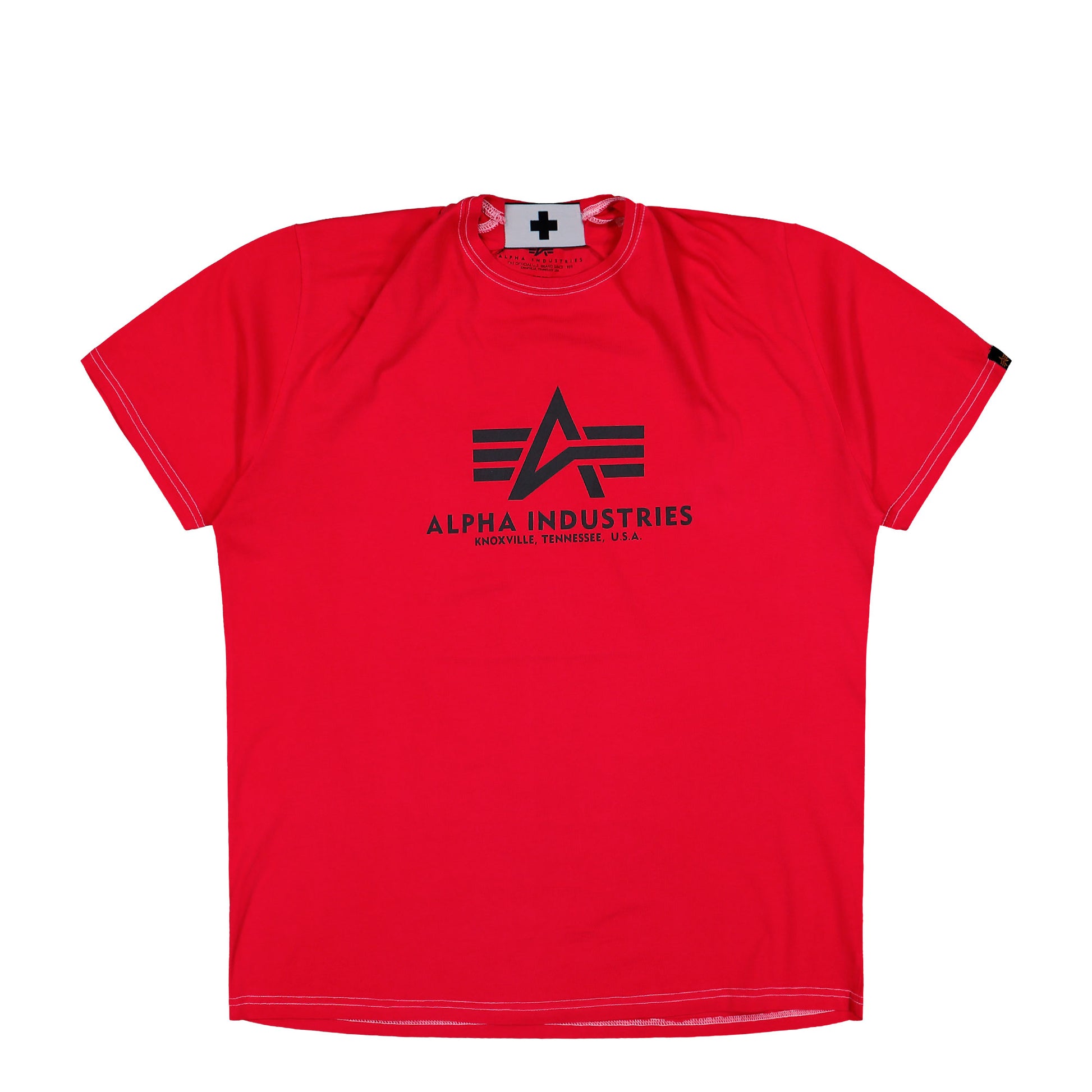 Prototypes Box Pleat Tee Red / Black T-Shirts PT08JE02USRE  Detail View 1 | GATE
