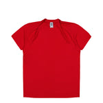 Prototypes Box Pleat Tee Red / White T-Shirts PT08JE02USRE  Detail View 2 | GATE
