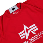 Prototypes Box Pleat Tee Red / White T-Shirts PT08JE02USRE  Detail View 4 | GATE
