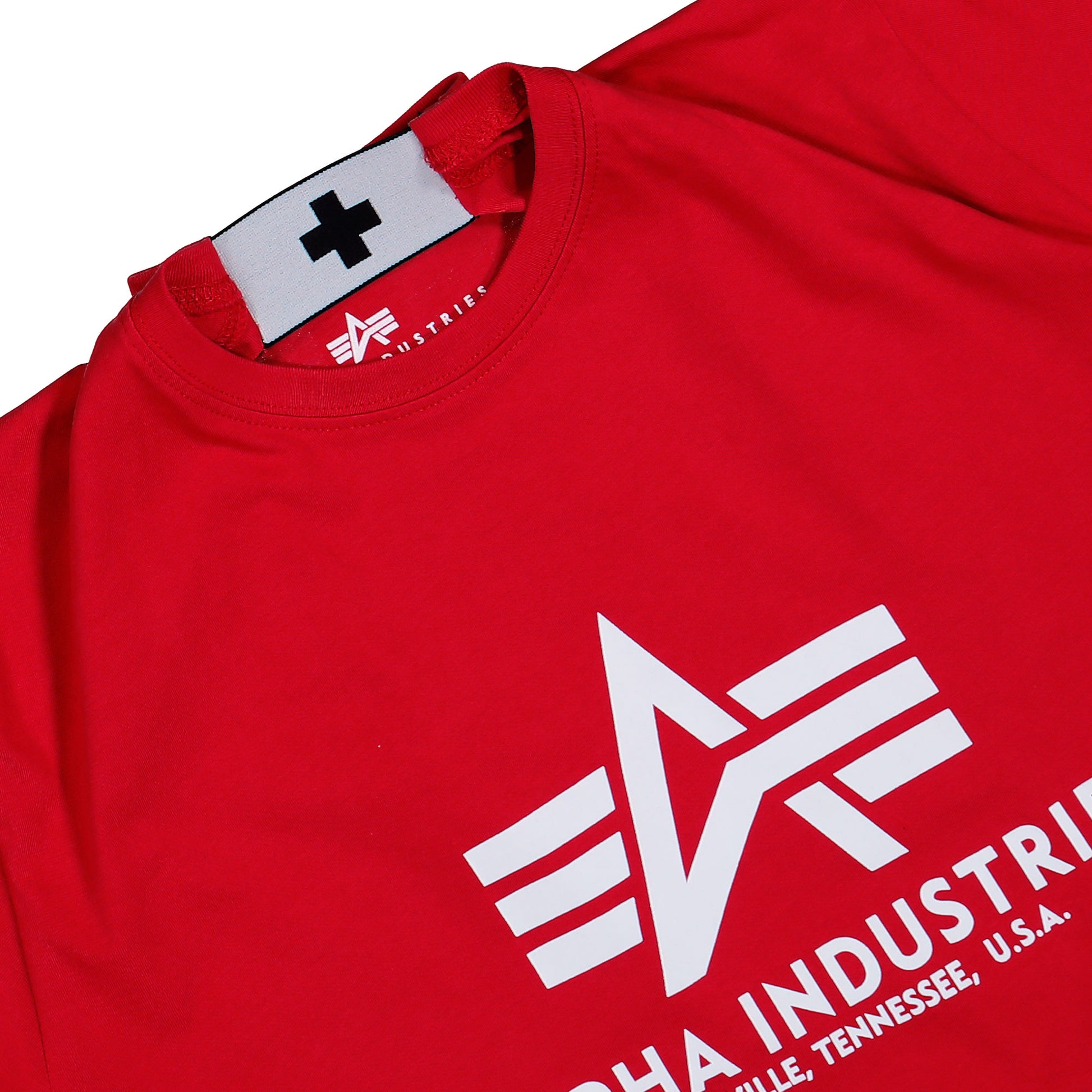 Prototypes Box Pleat Tee Red / White T-Shirts PT08JE02USRE  Detail View 4 | GATE

