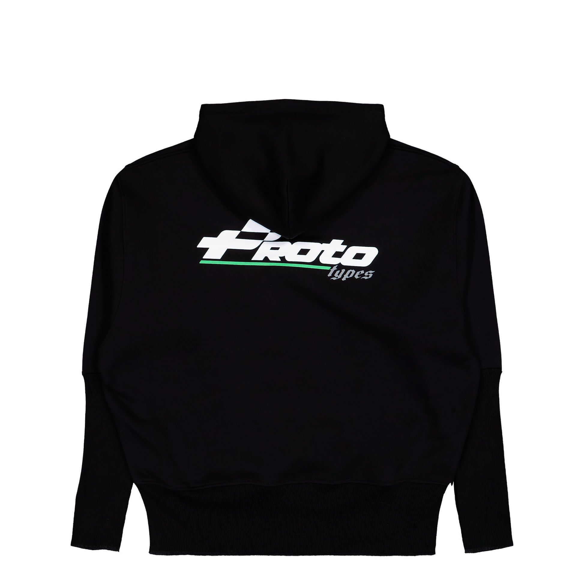 Prototypes Classic PT Logo Hoodie Black Hoodies PT08JE29USBK  Detail View 2 | GATE
