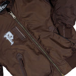 Prototypes Sprayed Goat Bomber Brown Jackets PT08OW12USBN  Detail View 4 | GATE
