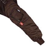 Prototypes Sprayed Goat Bomber Brown Jackets PT08OW12USBN  Detail View 5 | GATE
