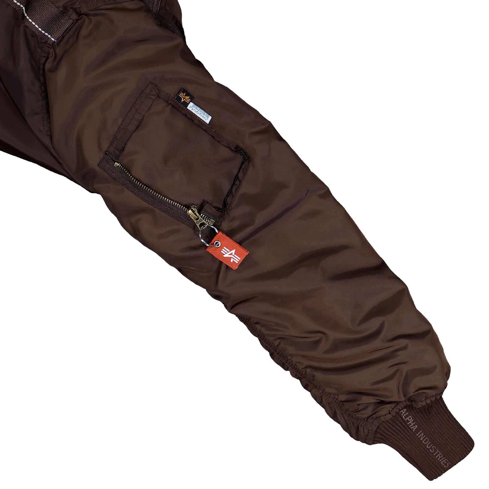 Prototypes Sprayed Goat Bomber Brown Jackets PT08OW12USBN  Detail View 5 | GATE
