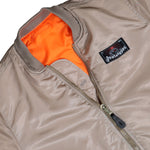 Prototypes Sprayed Prototypes Bomber Sand Jackets PT08OW160USSD  Detail View 4 | GATE
