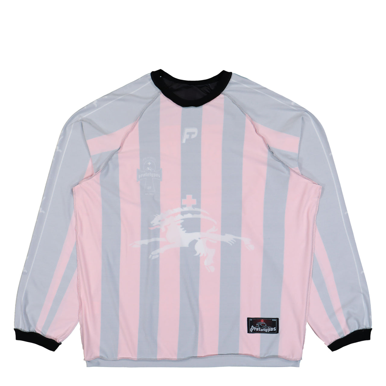 Prototypes Inside Out Football Longsleeves Grey Longsleeves PT08TO03USGR  Detail View 1 | GATE
