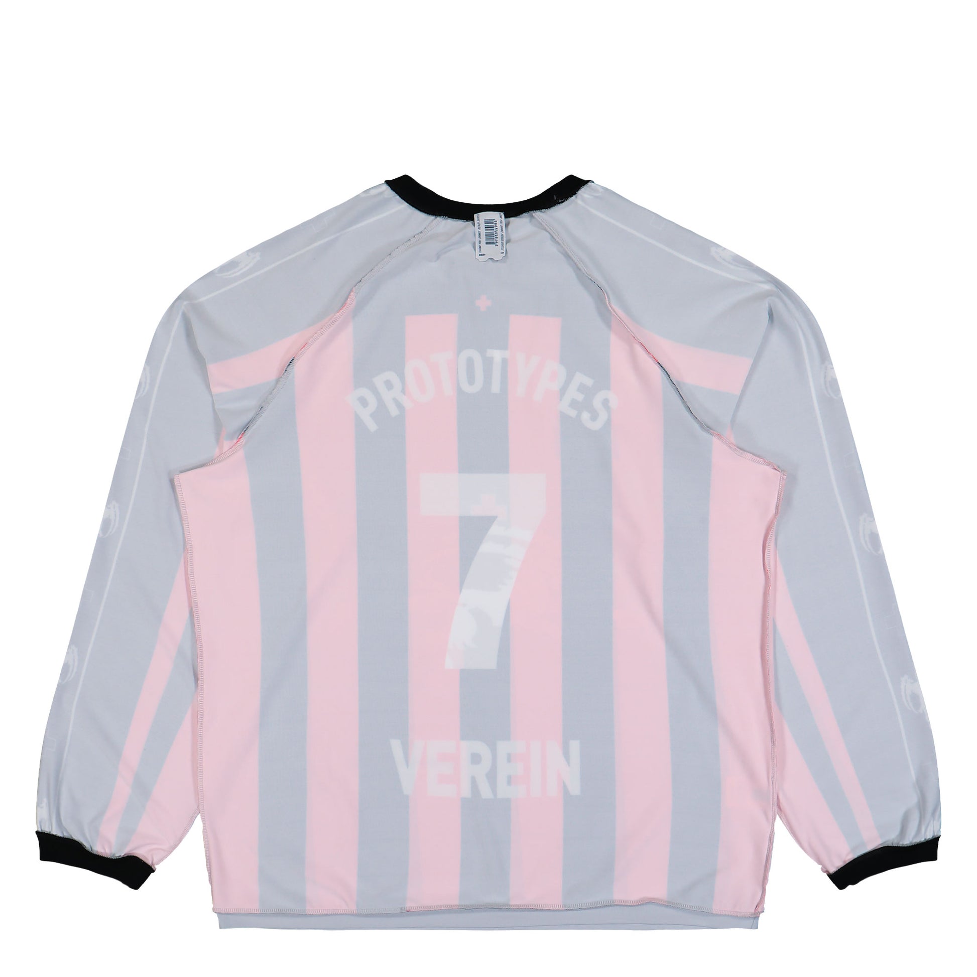 Prototypes Inside Out Football Longsleeves Grey Longsleeves PT08TO03USGR  Detail View 2 | GATE
