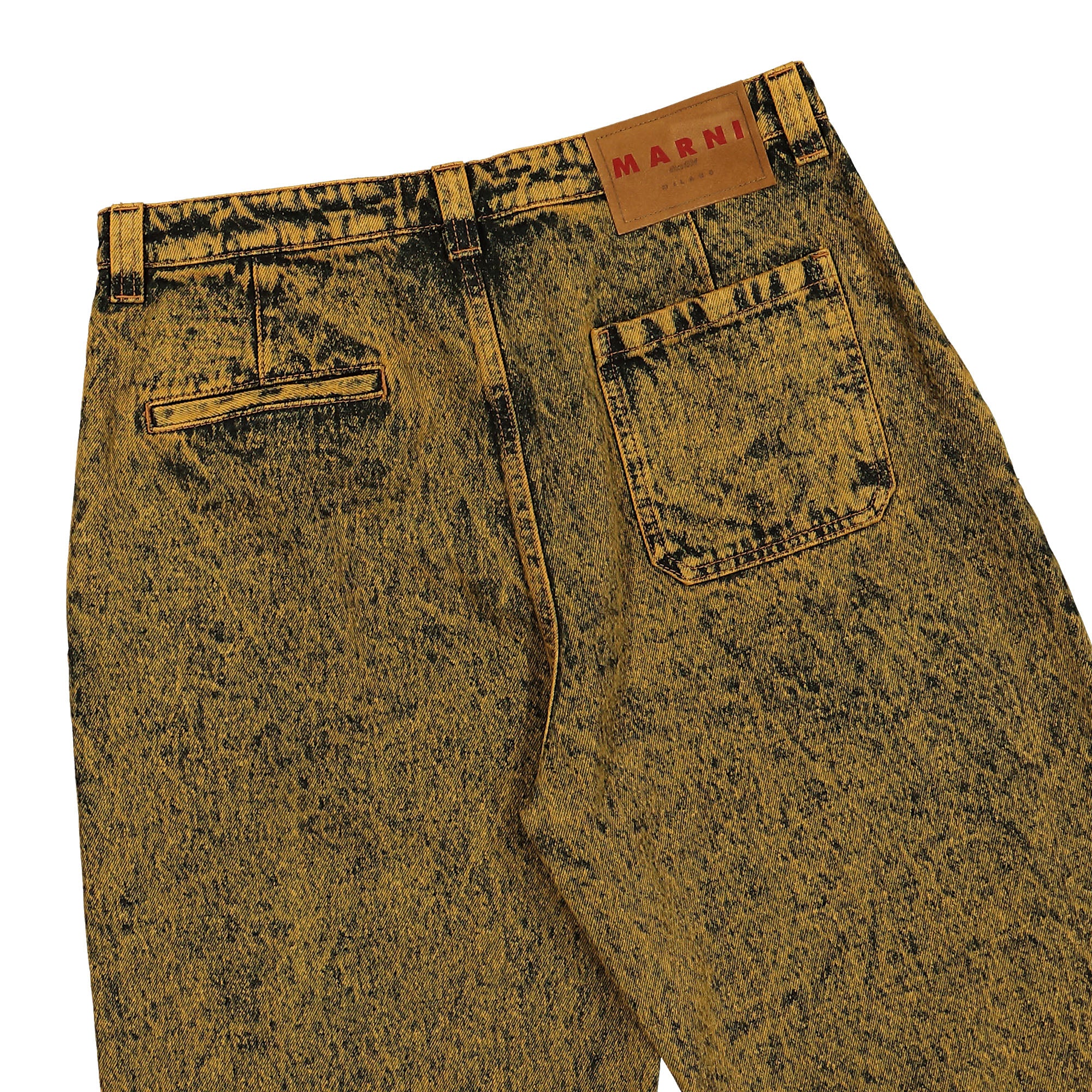 MARNI: trousers in cotton - Grey  Marni pants M00888M00NI online at