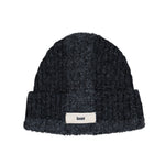 GmbH Knitted Colour Blocked Beanie Dark Grey Beanies Rafiq Detail View 1 | GATE