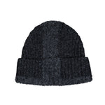 GmbH Knitted Colour Blocked Beanie Dark Grey Beanies Rafiq Detail View 2 | GATE