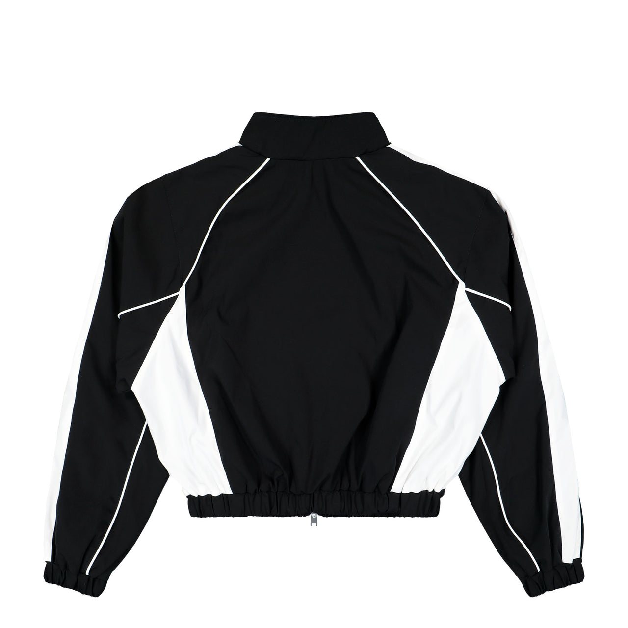 Rhude Ramona Piping Track Jacket Black / White Tracksuit Tops RHFW25JA02041 Detail View 1 | GATE