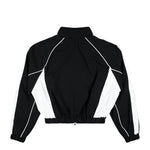 Rhude Ramona Piping Track Jacket Black / White Tracksuit Tops RHFW25JA02041 Detail View 2 | GATE