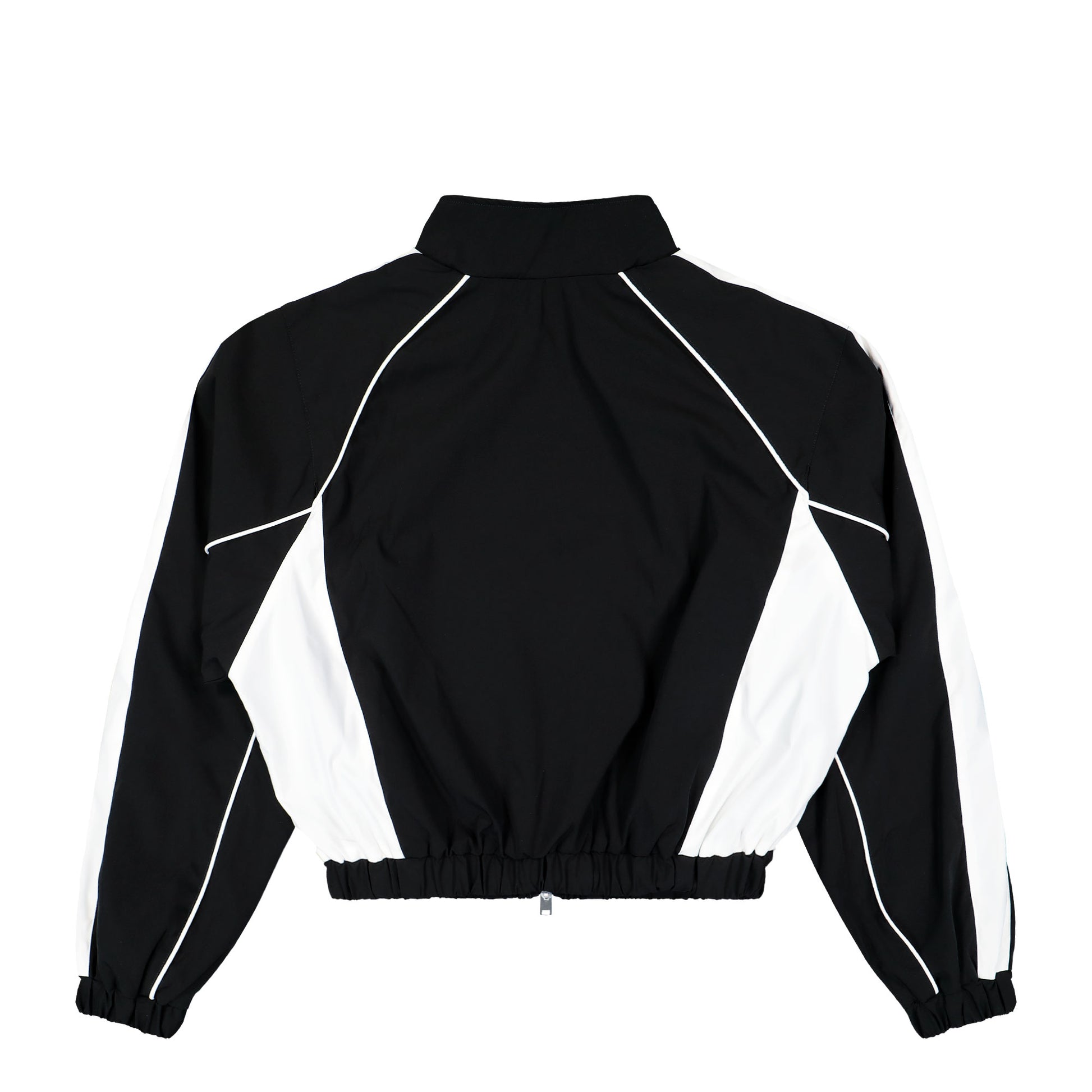 Rhude Ramona Piping Track Jacket Black / White Tracksuit Tops RHFW25JA02041 Detail View 2 | GATE