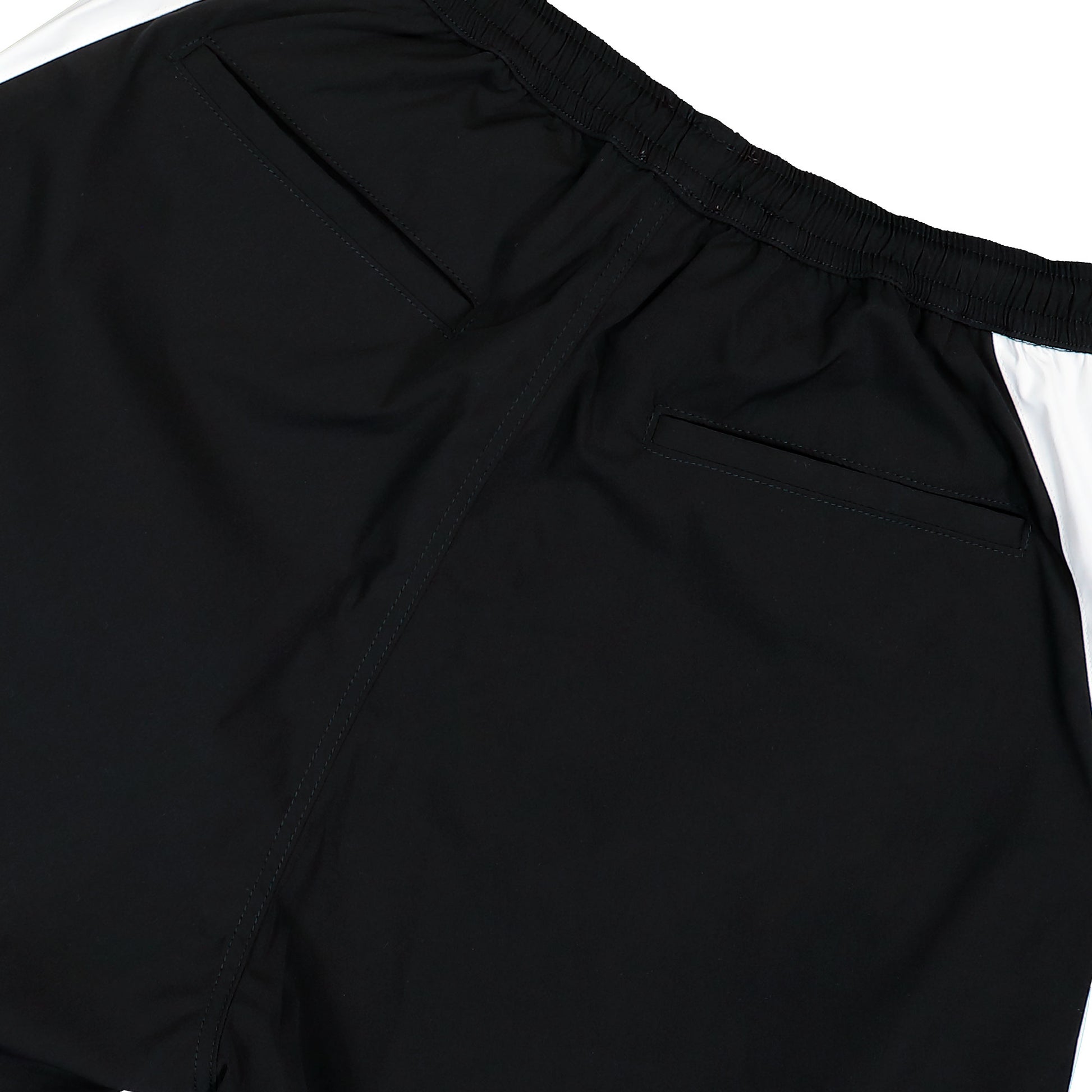Rhude Ramona Piping Track Pant Black / White Sweat & Track Pants RHFW25PA04041 Detail View 5 | GATE