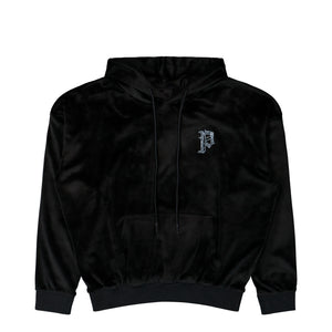 Prototypes Rhinestone Nikki Hoodie Black Hoodie PT09JE06USBK Detail View 1 | GATE
