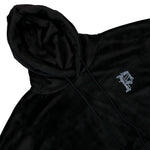 Prototypes Rhinestone Nikki Hoodie Black Hoodie PT09JE06USBK Detail View 3 | GATE
