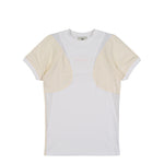GmbH Patchwork T-Shirt W Mes Inserts Off White T-Shirts Robin  Detail View 1 | GATE
