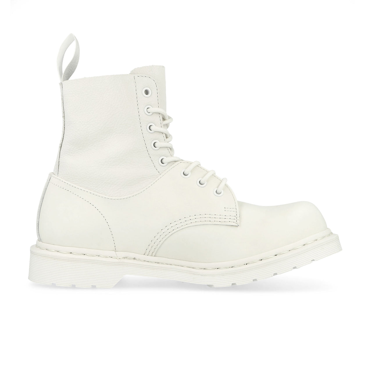 MM6 Maison Margiela x Dr. Martens 1460 Twist MM6 White / Optical White Boots S66WU0128 HB009 Detail View 1 | GATE