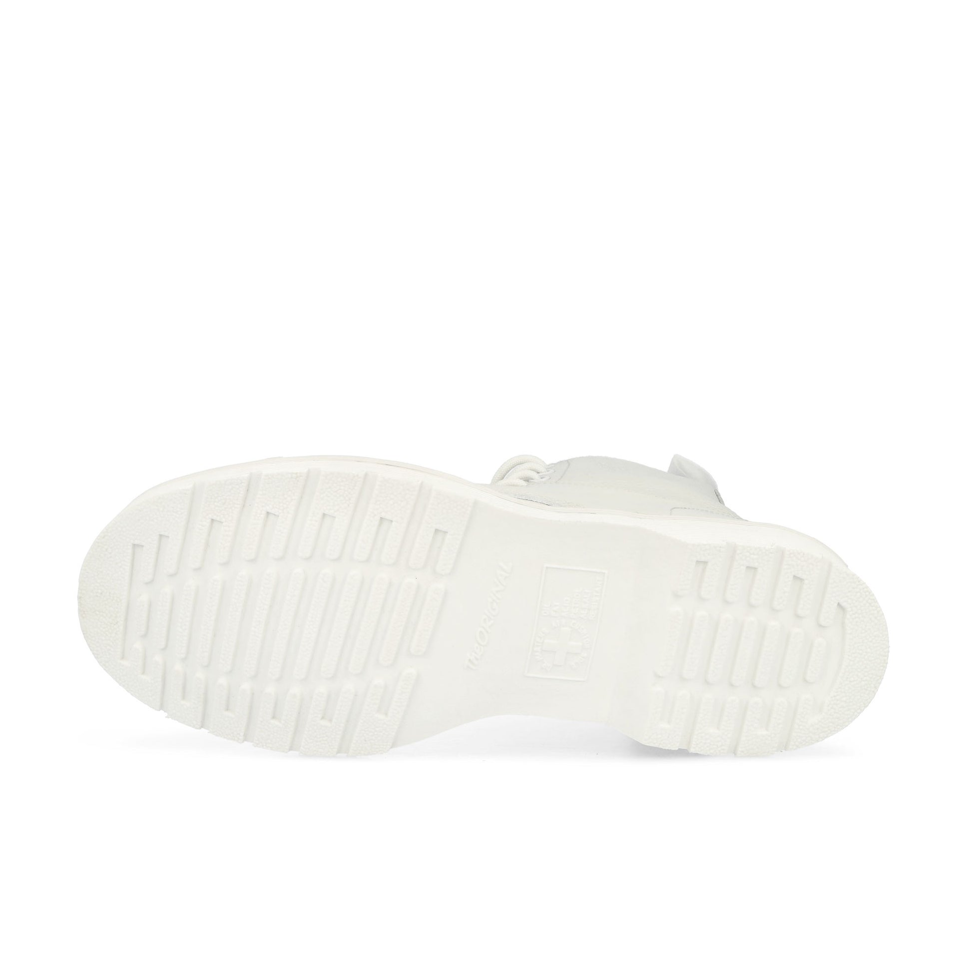 MM6 Maison Margiela x Dr. Martens 1460 Twist MM6 White / Optical White Boots S66WU0128 HB009 Detail View 6 | GATE