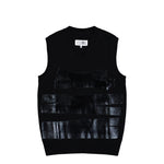 MM6 Maison Margiela Gilet Black Vests SH2FB0022 M13167 900S Detail View 1 | GATE