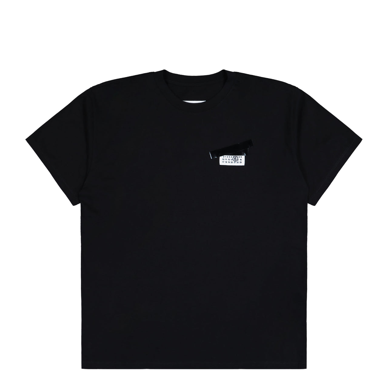 MM6 Maison Margiela T-Shirt Black T-Shirts SH2GC0030 M20048 900 Detail View 1 | GATE