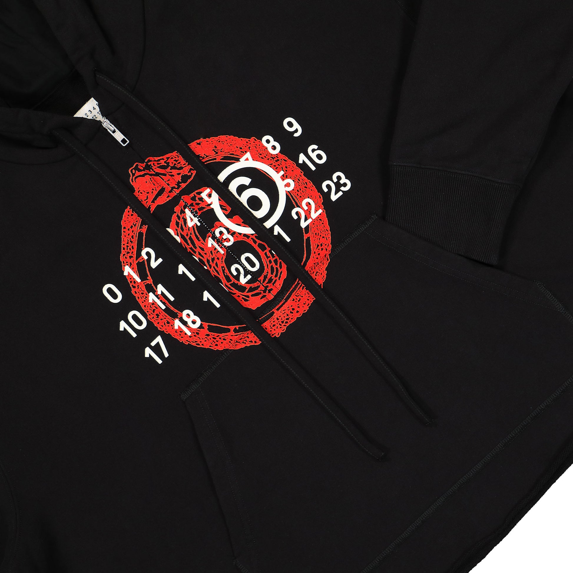 MM6 Maison Margiela Sweatshirt Black Detail view 4 | Gate