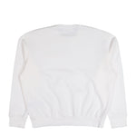 MM6 Maison Margiela Numeric Logo Jumper White Sweatshirts SH2GU0025 M25024 101 Detail View 2 | GATE
